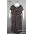 Ladie's sleeveless long dress without lining